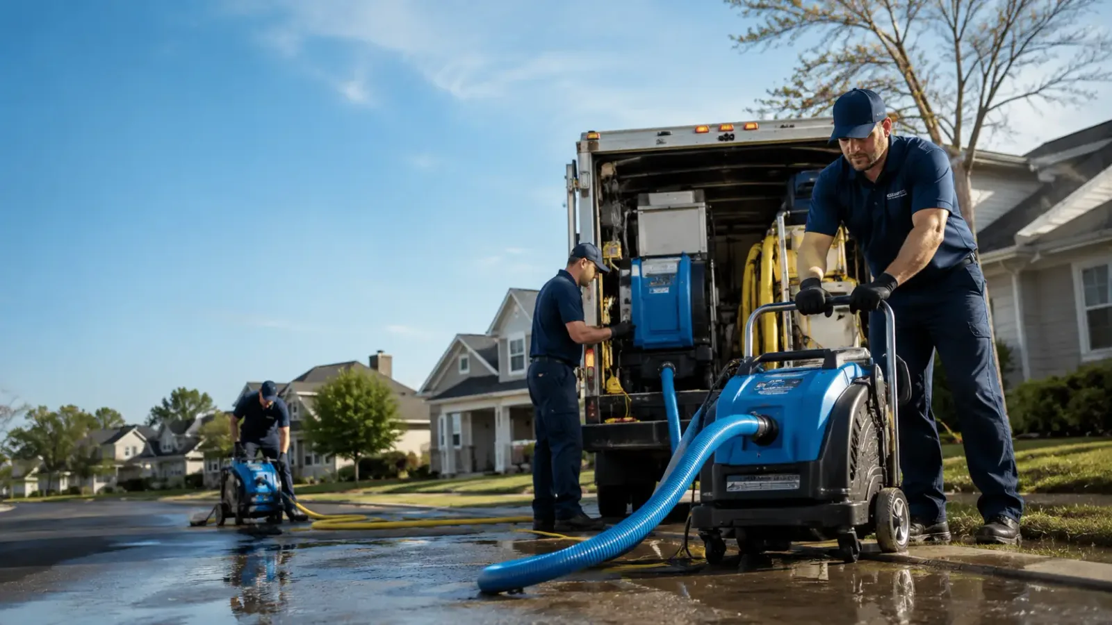 Flood Damage Cleanup in Pontotoc, TX